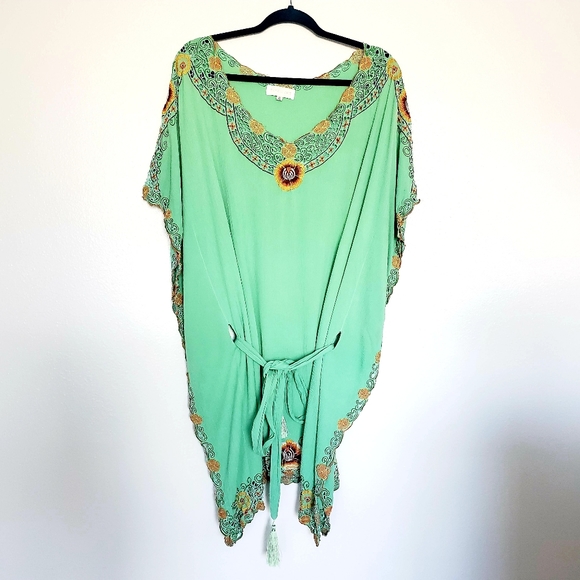 Tamara Catz Kaftan Caftan embroidered tunic - Picture 2 of 11